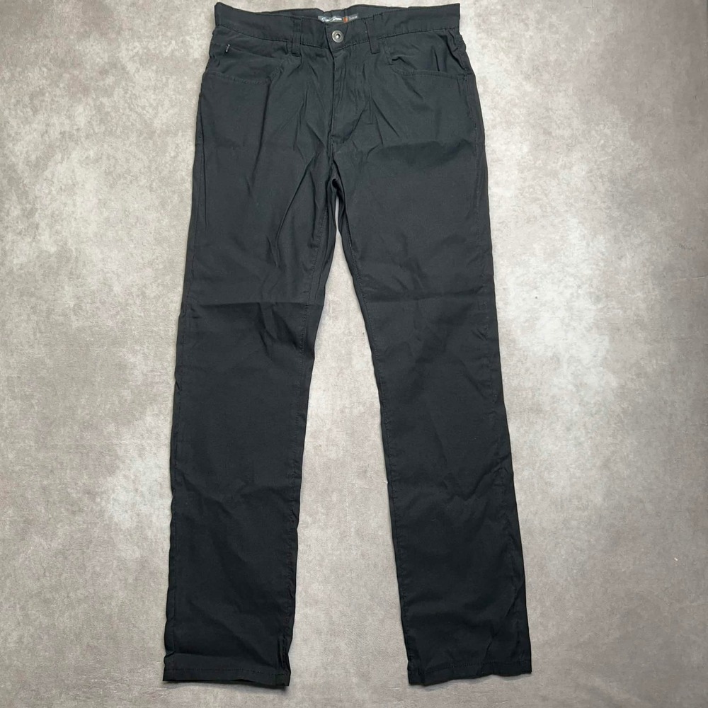 Desert Dunes Mens Performance Pants 32x30 Black Nylon Stretch Gorpcore